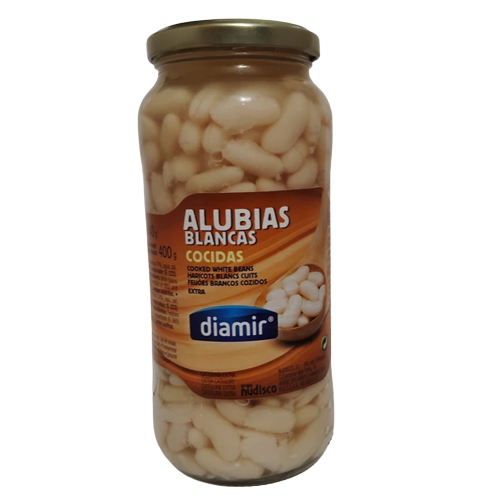 Alubia Cocida Natural Blanca T-580 ml