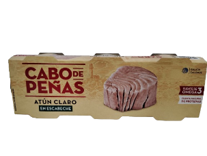 Atun claro en escabeche pack-3