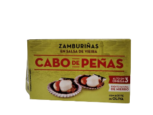 Zamburiñas en Salsa de Vieira