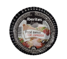 Pate Iberico con cerezas