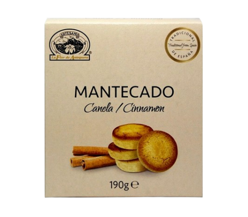 Mantecado Canela Flor de Antequera