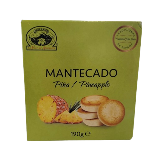 Mantecado Piña Flor de Antequera