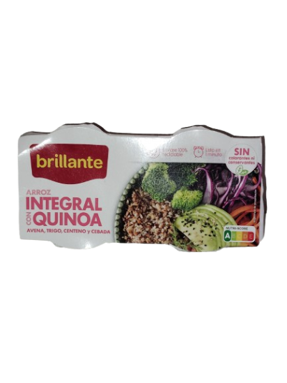 Arroz integral con quinoa