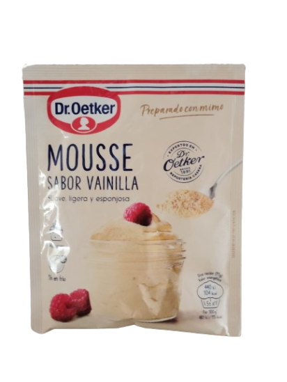 Mousse sabor Vainilla