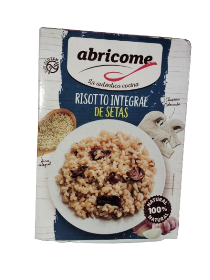 Risotto Integral de Setas