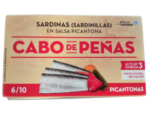 SARDINILLAS EN SALSA PICANTONAS