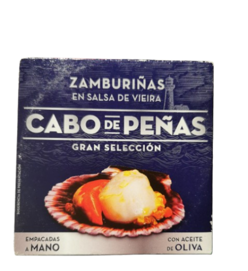 Zamburiñas en Salsa Vieira