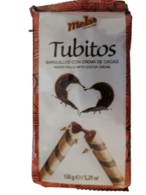 Barquillos con Crema de Cacao