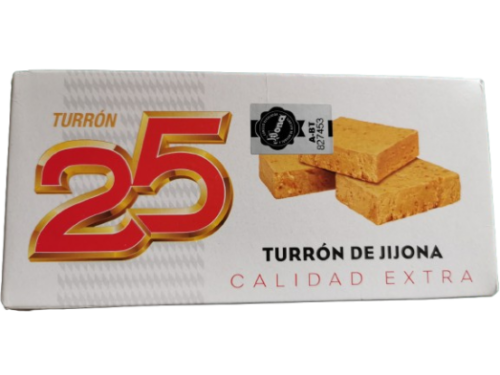 Turron 25 Jijona Blando Calidad Extra I.G.P.