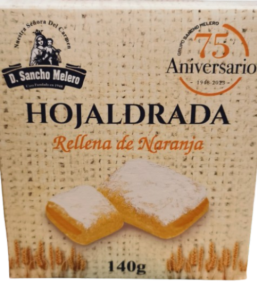 Hojaldrada Rellena de Naranja