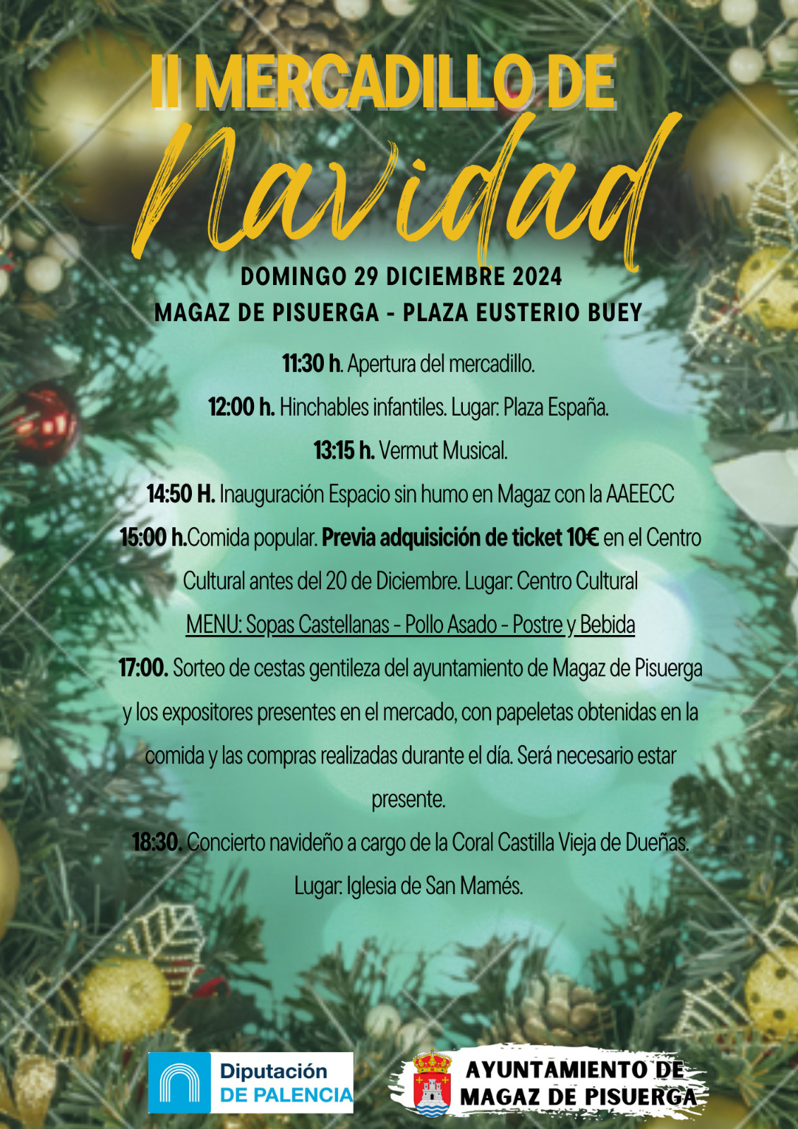 Mercadillo Navideño Magaz de Pisuerga