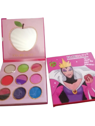 Paleta de sombras de 9 colores