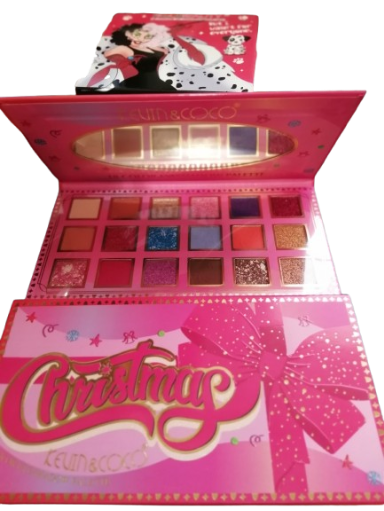 Sombra de ojos de 18 colores