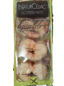 PALMERAS HOJALDRE SIN GLUTEN