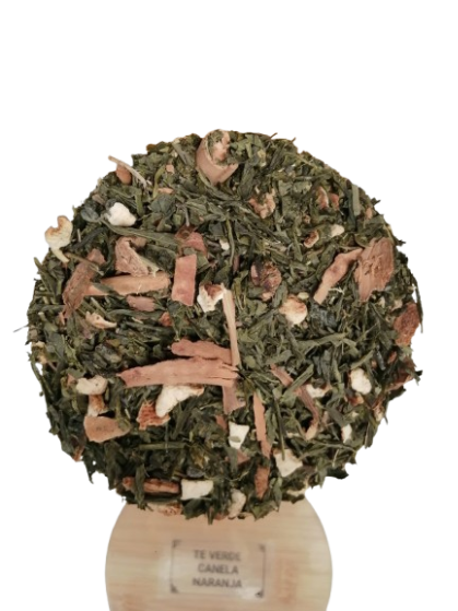 Te verde canela y naranja
