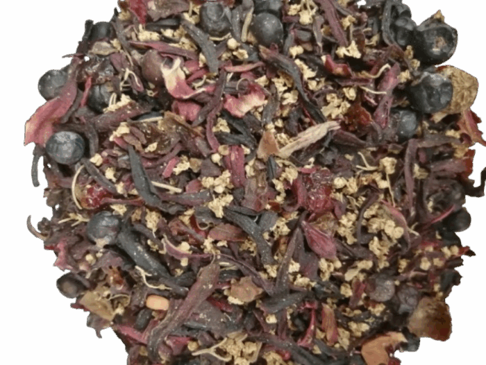 Infusion de frutas del bosque