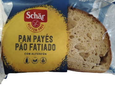 PAN PAYES SIN GLUTEN SIN LACTOSA