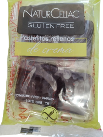 PASTELITOS CREMA SIN GLUTEN