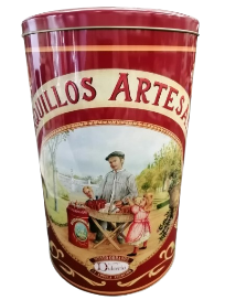 LATA BARQUILLOS ARTESANOS 450 GRS