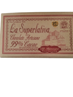 CHOCOLATE ARTESANO 99% CACAO
