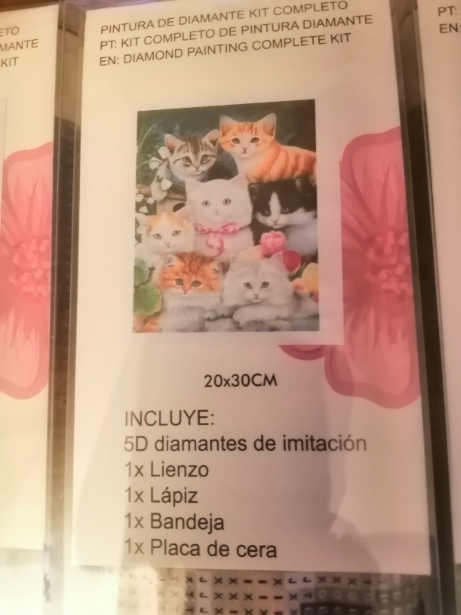 Pintura de diamante kit completo