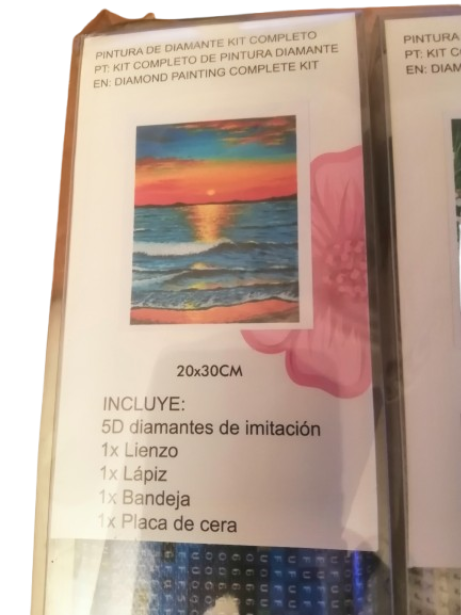 Pintura de diamante kit completo