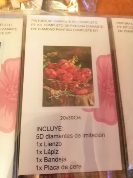 Pintura de diamante kit completo