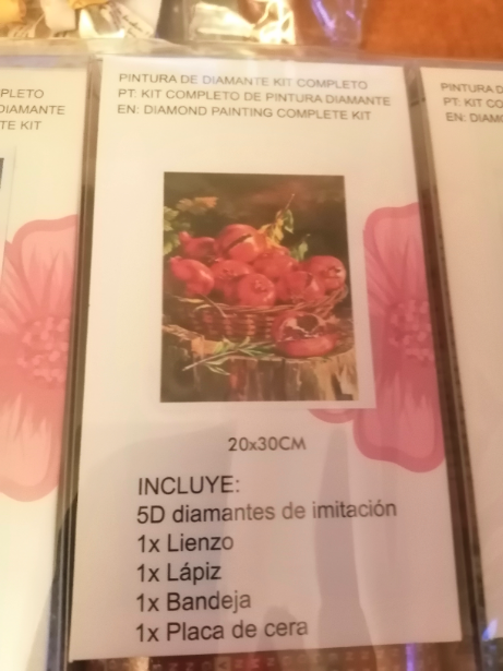 Pintura de diamante kit completo