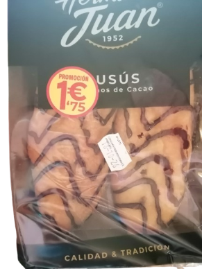 SUSUS RELLENO DE CACAO
